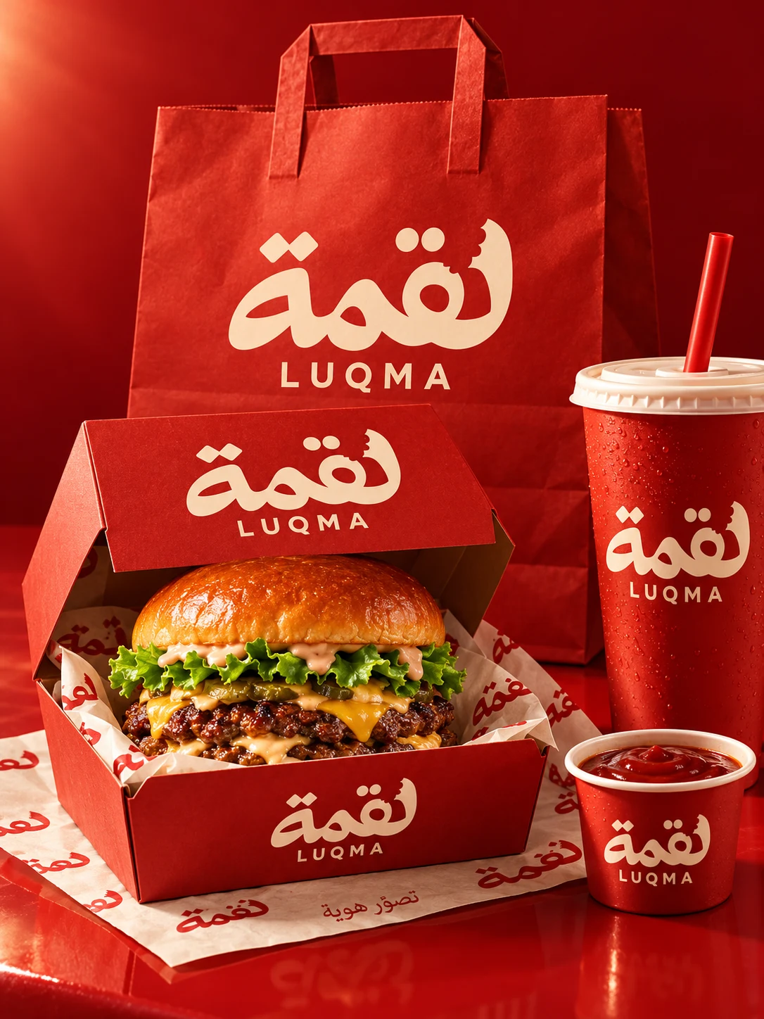 لقمة — تطبيق بصري 3