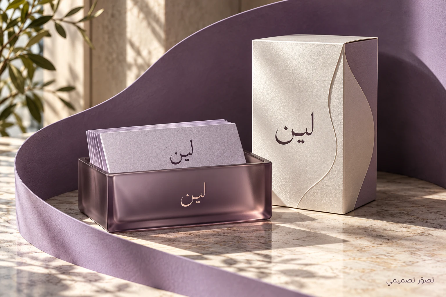 لين — تطبيق بصري 1