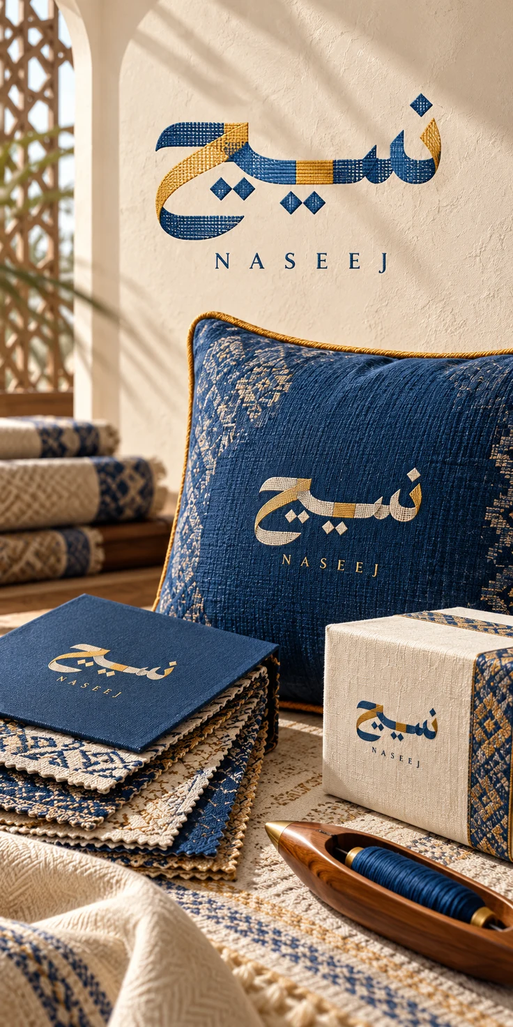 نسيج — تطبيق بصري 1